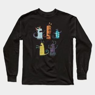 Secretly Veggie Monsters Long Sleeve T-Shirt